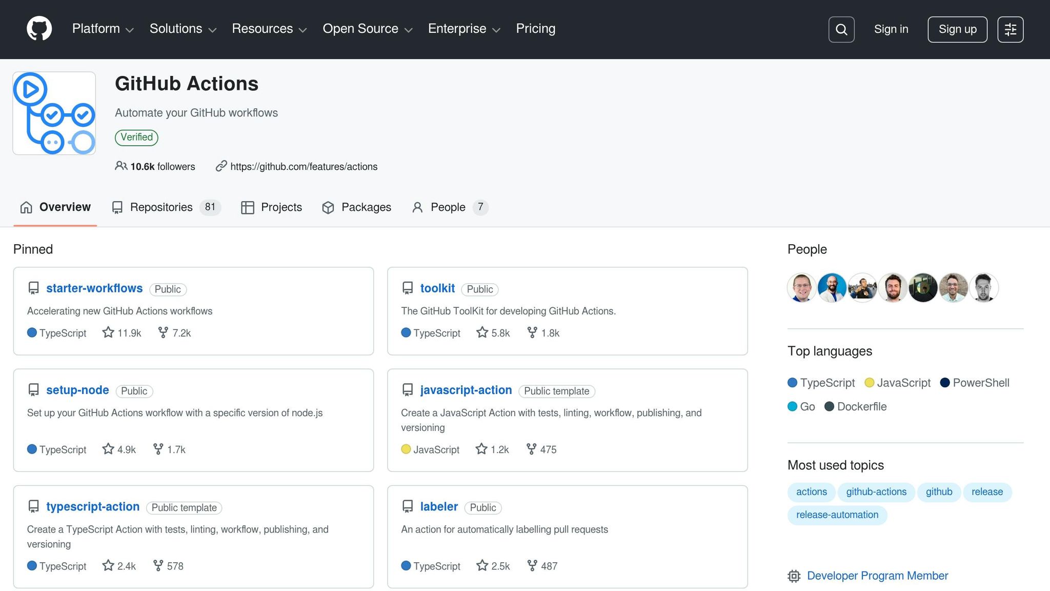GitHub Actions