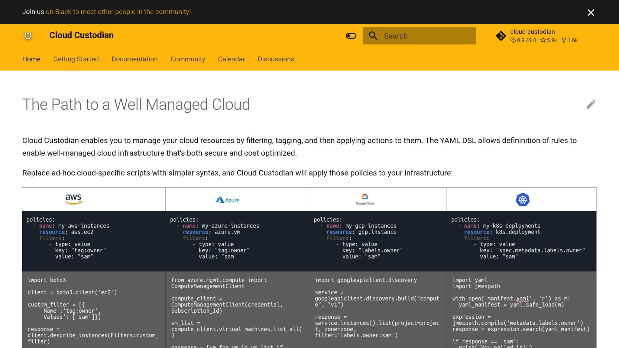 Cloud Custodian
