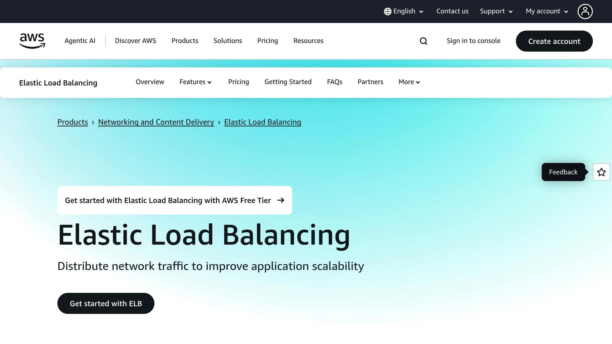 Elastic Load Balancing