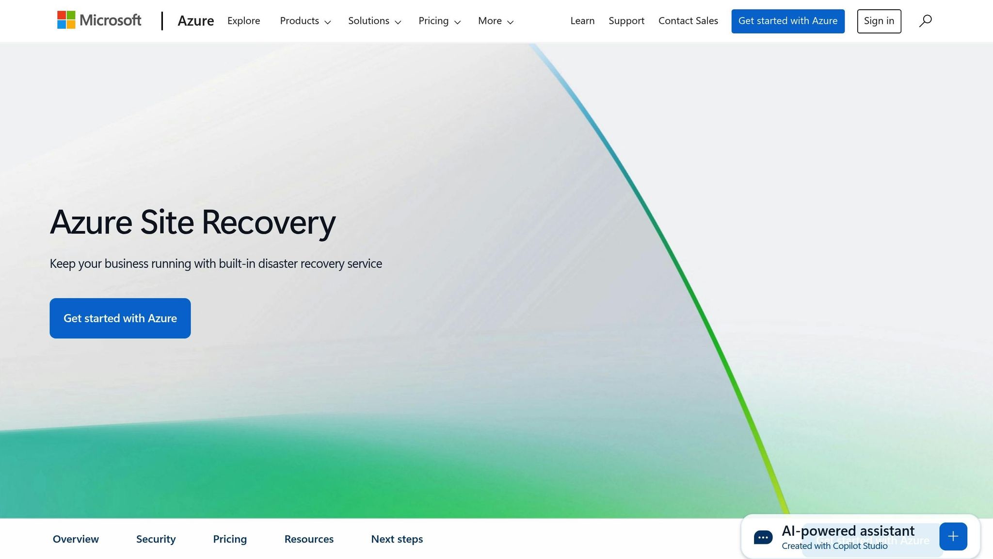 Azure Site Recovery