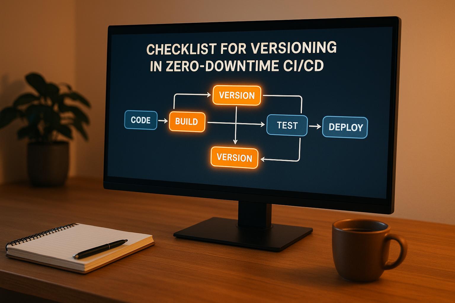 Checklist for Versioning in Zero-Downtime CI/CD