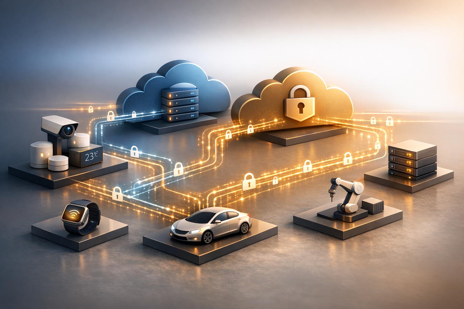 IoT Data Encryption for Hybrid Cloud Systems