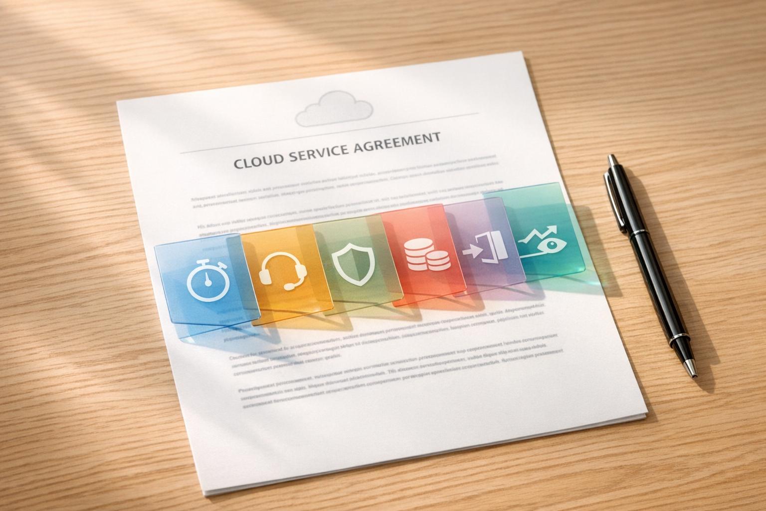 Questions to Ask Before Signing a Cloud SLA