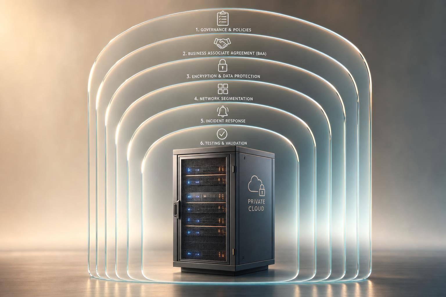 HIPAA Compliance Checklist for Private Cloud Providers