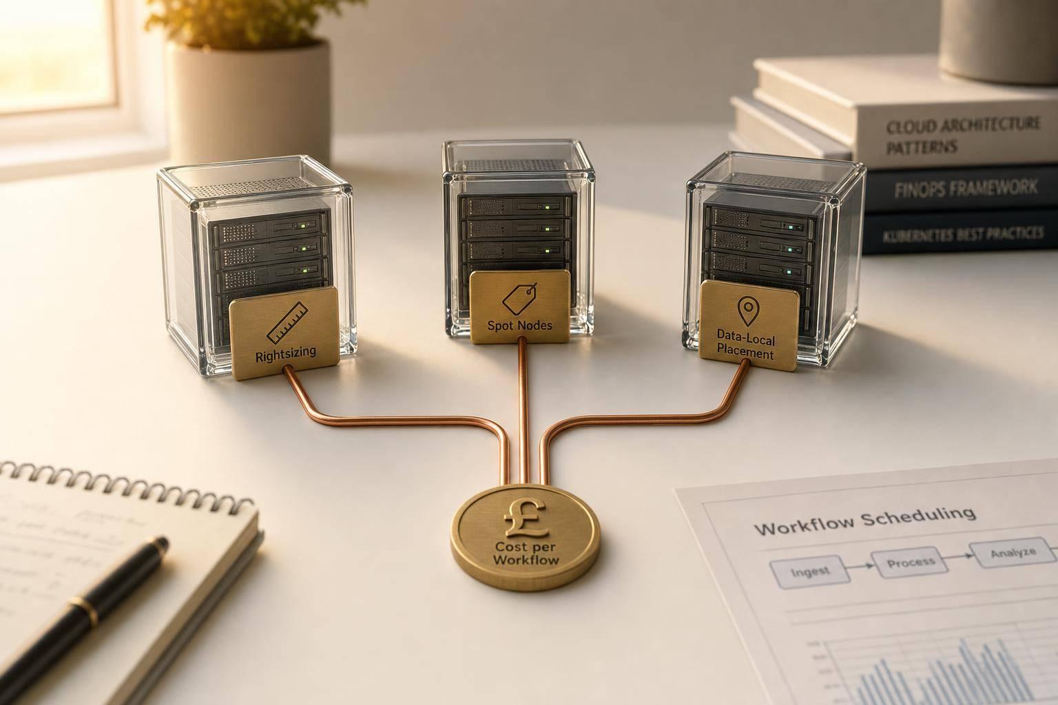 Multi-Cluster Workflow Scheduling: Cost Impacts