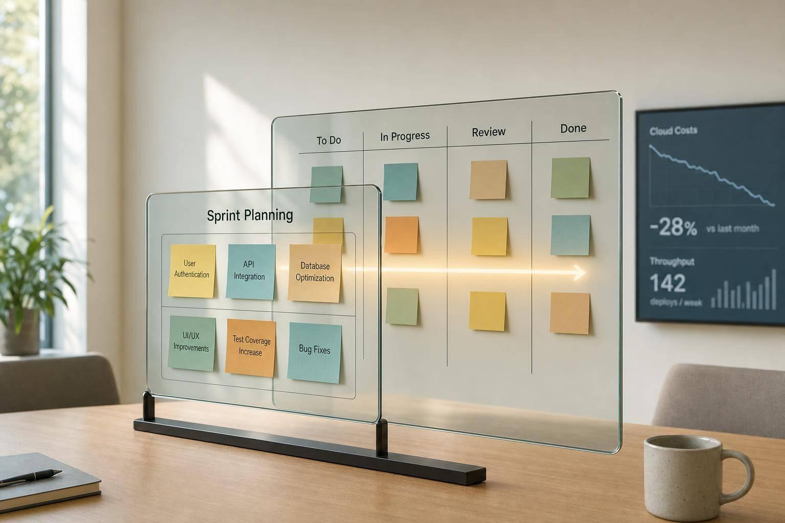 Scrum and Kanban: Hybrid Approach for Continuous Delivery