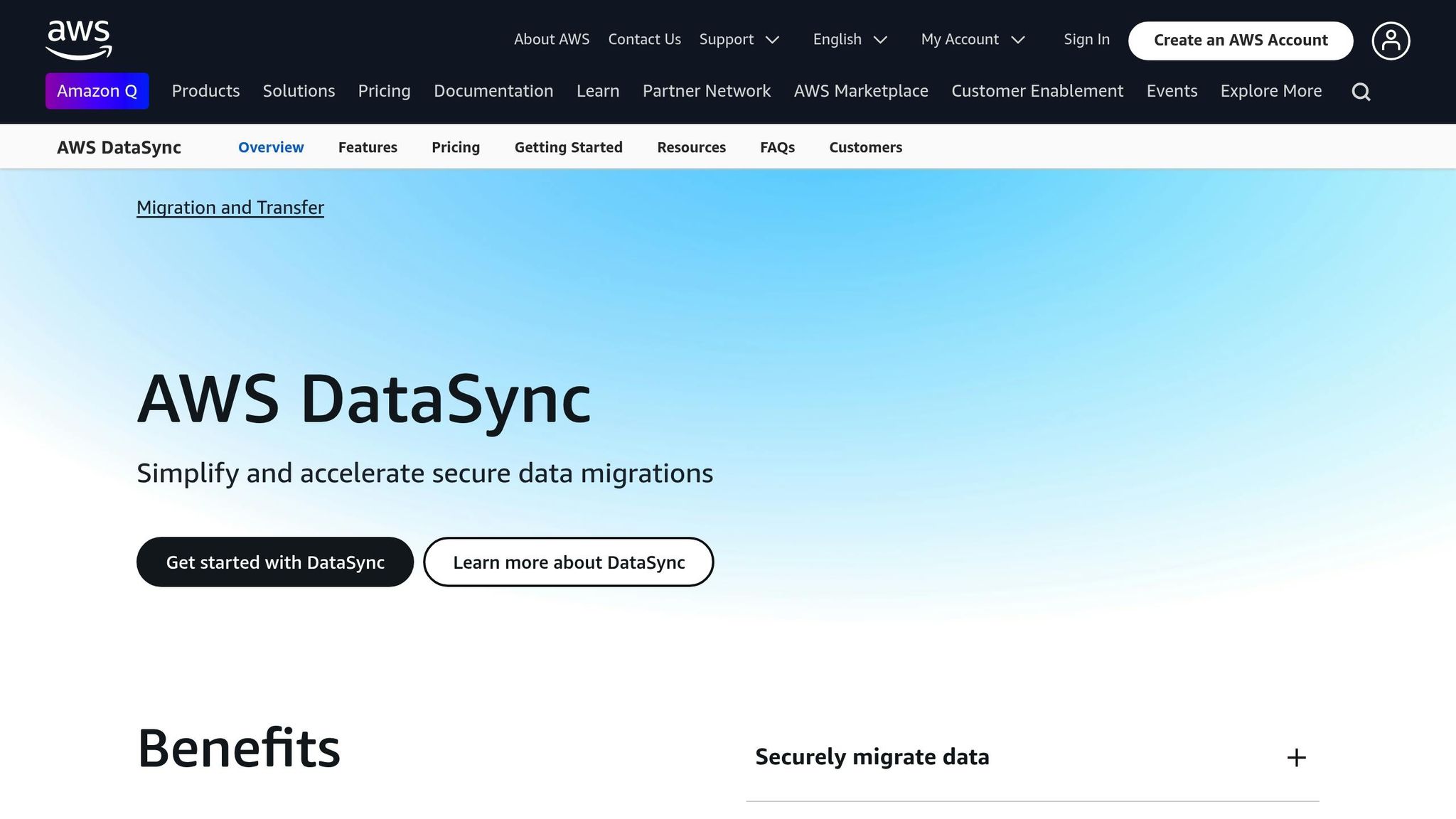 AWS DataSync