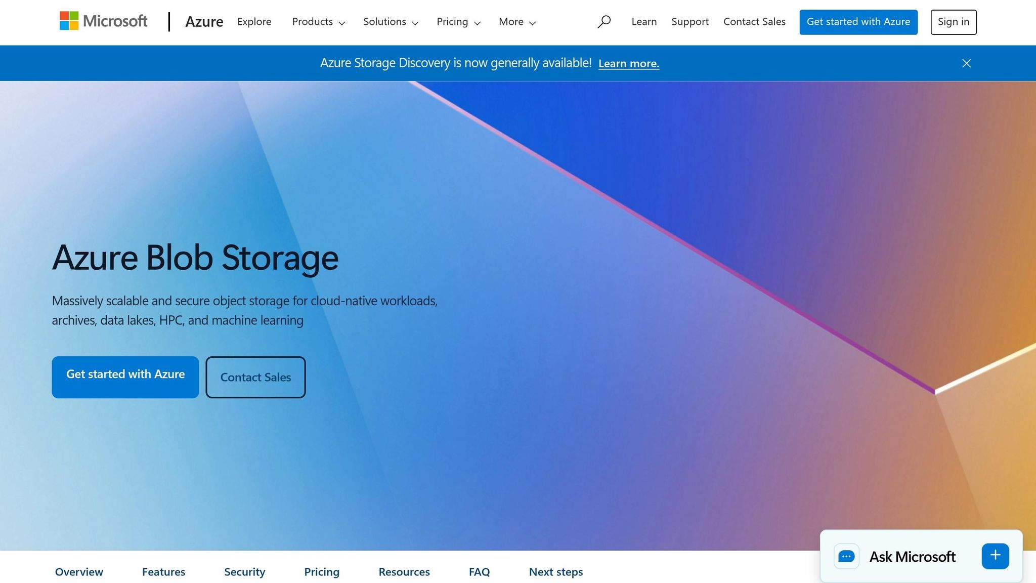 Azure Blob Storage
