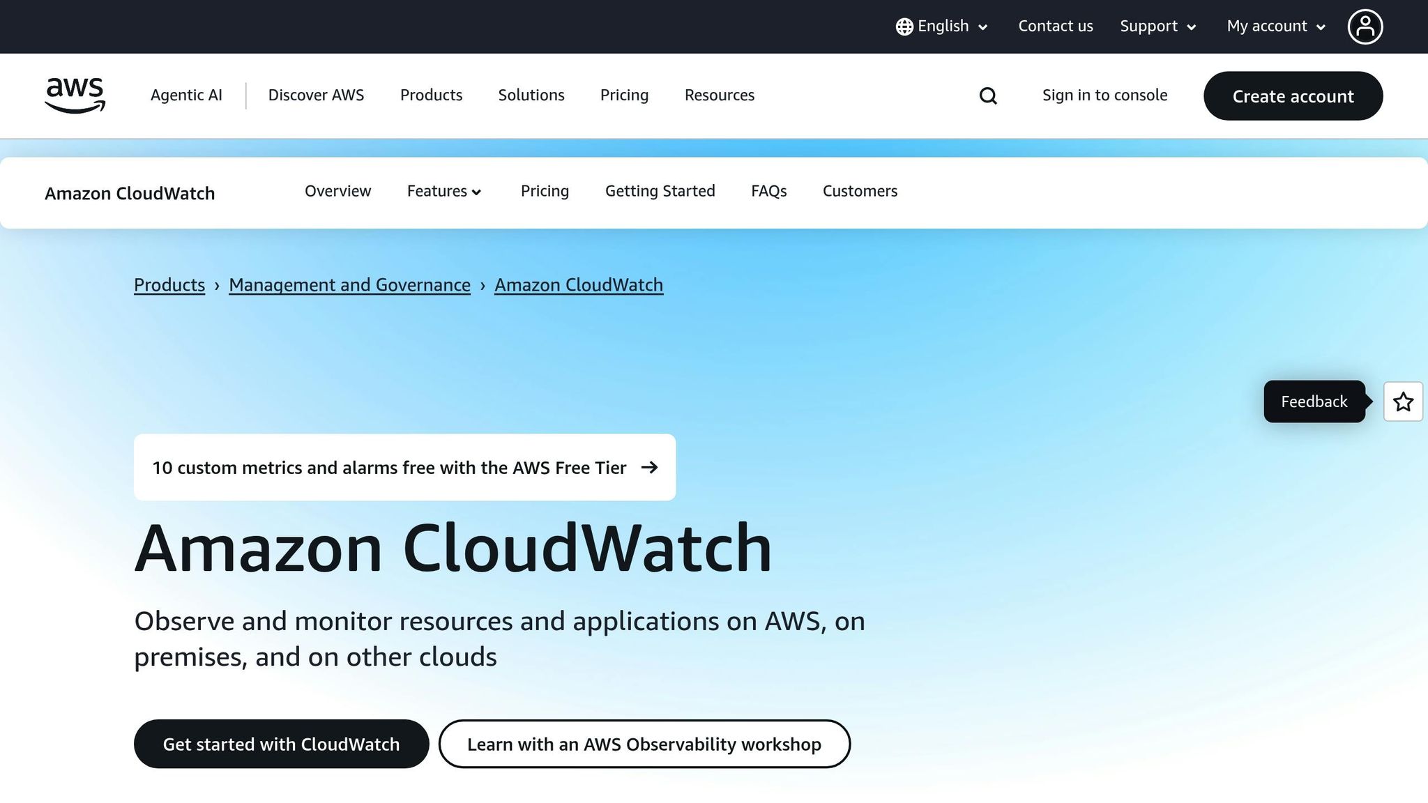 Amazon CloudWatch