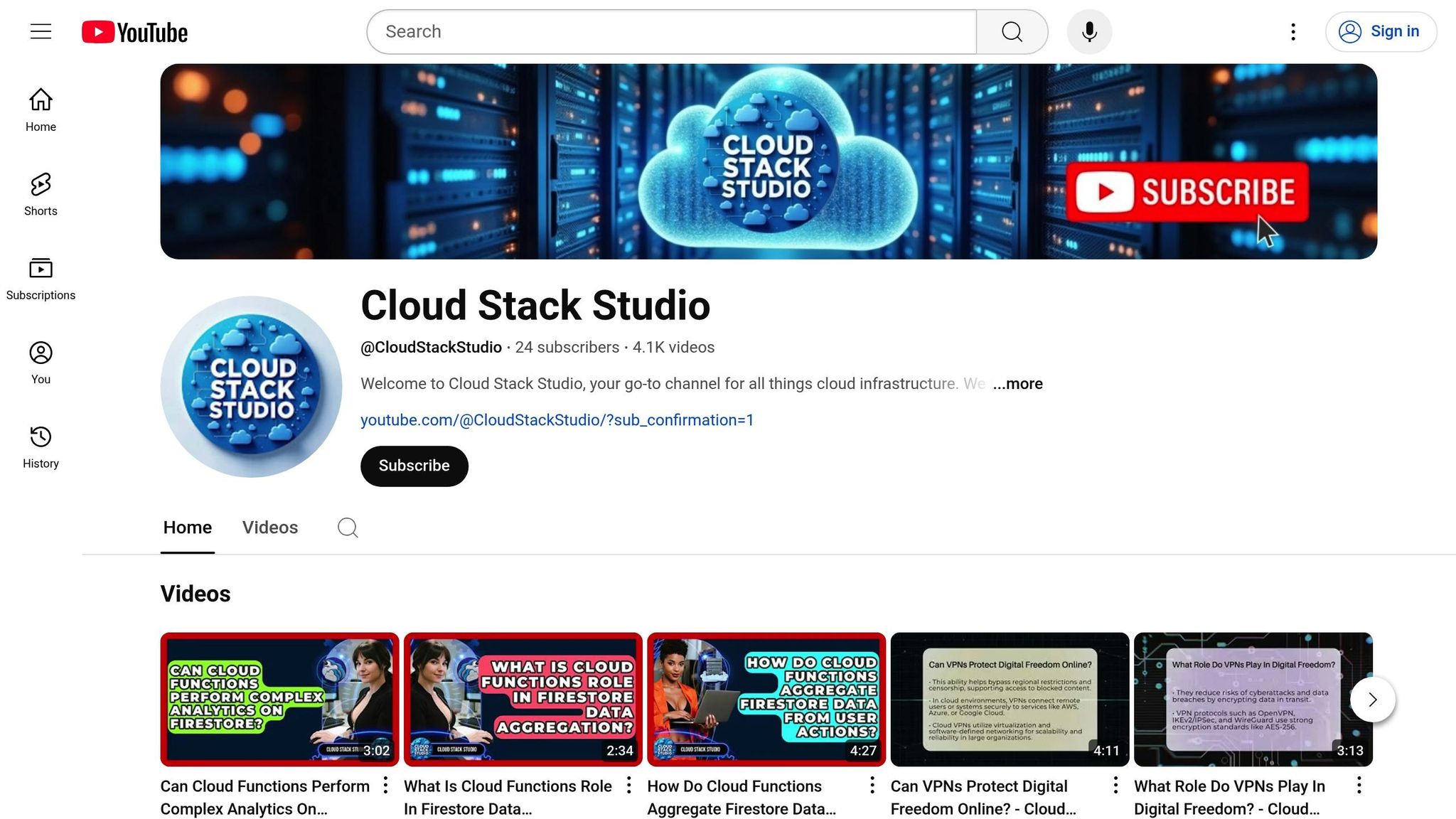 Cloud Stack Studio